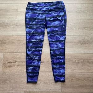 Old Navy Active Purple Mid-Rise Run Leggings Size XL
